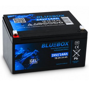 BLUEBOX gelio akumuliatorius VRLA AGM 24V14Ah